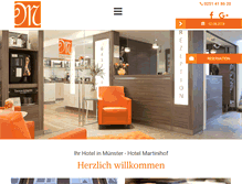 Tablet Screenshot of martinihof.de